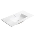 thumbnail image 2 of Yesfashion 30" Bathroom Vanity Set with Drop In Sink,Single Vessel Sink Bowl without Faucet Set,2 Soft Closing Doors Solid Wood Frame Bathroom Storage Cabinet, 2 of 10