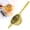 Gold, variant on 1Pcs Matcha Strainer Set,2.2 Inch 30 Mesh Matcha Sieve ,Stainless Steel Mini Sifter for Loose Tea,Coffee and Cocktail,Gold & Wood Color