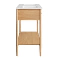 thumbnail image 2 of Zaire 48" Double Sink Bathroom Vanity in Natural White, 2 of 10