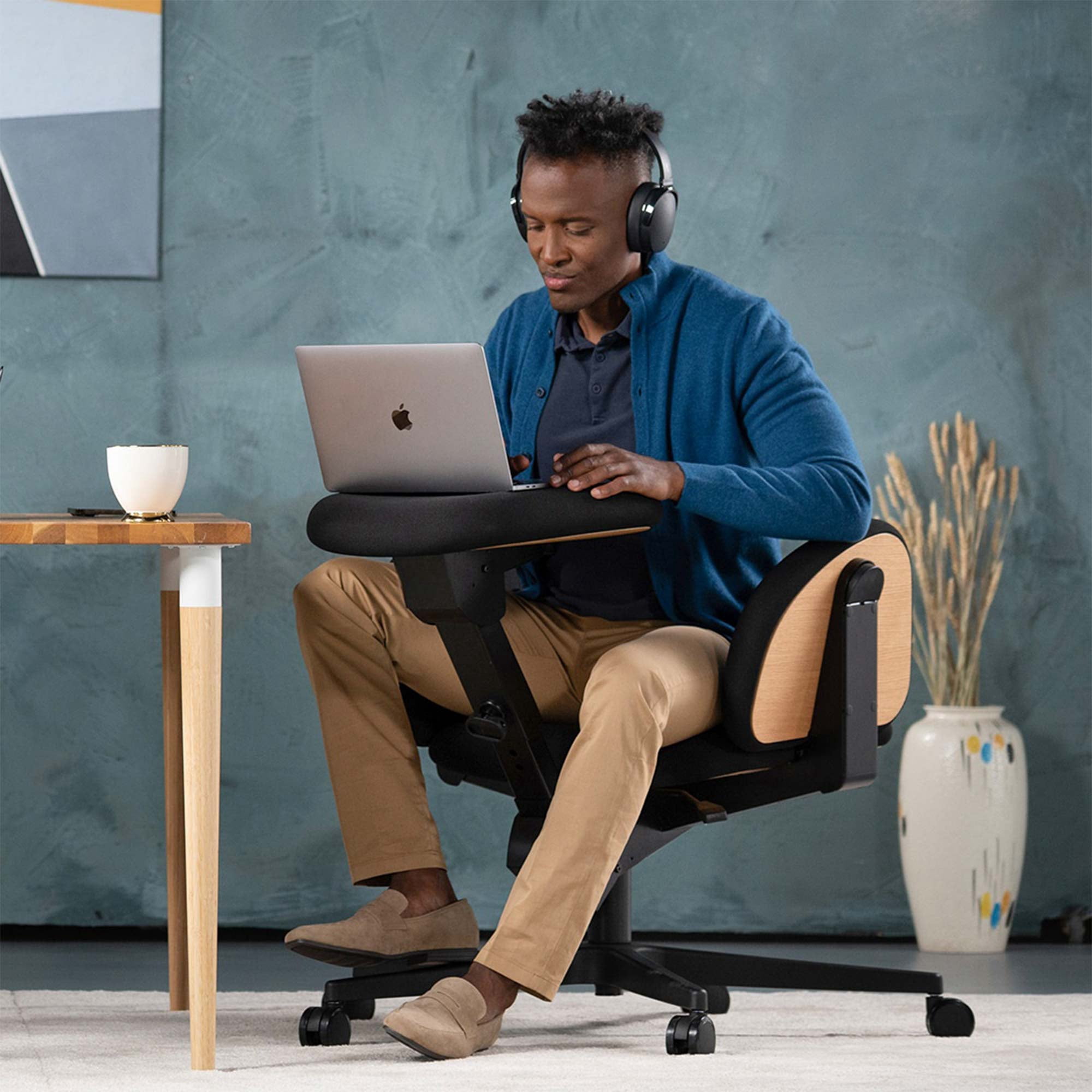 TOPTENG Multifunctional Creativity Chair Meditation Chair Chair Cross Legged Office Home Transformable and movable chair Ergonomic Chair for Improved Sitting Posture