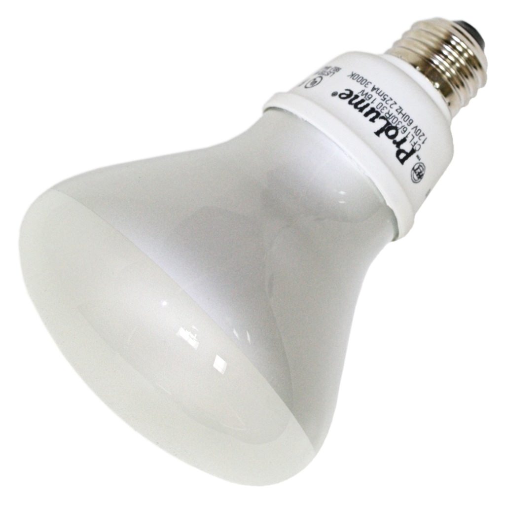 Halco 46100 CFL16/27/R30 Flood Screw Base Compact Fluorescent Light