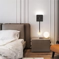 thumbnail image 3 of Bedside Reading Light Wall Mounted Reading Light Modern Bedside LED Light Warm White Light with Adjustable Lighting Angle USB Charging Port for Bedroom Living Room Study, 3 of 9