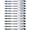 Black/Blue, variant on Uniball Vision Elite Rollerball Pens, Bold Point (0.8mm), Black Ink, 12 Count