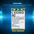 thumbnail image 4 of AR5BXB72 300M MINI PCI E TARJETA DE RED DE DOBLE BANDA PARA T60 T61 42T0825 Realización Conexión INALÁMBRICA OFICINA O Movilidad en Carretera, 4 of 7