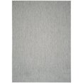thumbnail image 5 of Safavieh Courtyard Collection Indoor/Outdoor Area Rug, Grey and Navy, 4' x 5'7', 5 of 5