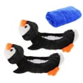 thumbnail image 3 of Cubiertas para cuchillas de patín sobre hielo, Protector de cuchilla para patín, funda protectora para cuchilla de patinaje Pingüino Azul Oscuro Zulema Fundas para patines, 3 of 8