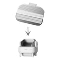 thumbnail image 2 of Oneisall 5mm Replacement Stainless Steel Litter Guard for AB01 Automatic Cat Litter Box, Silver, 2 of 2