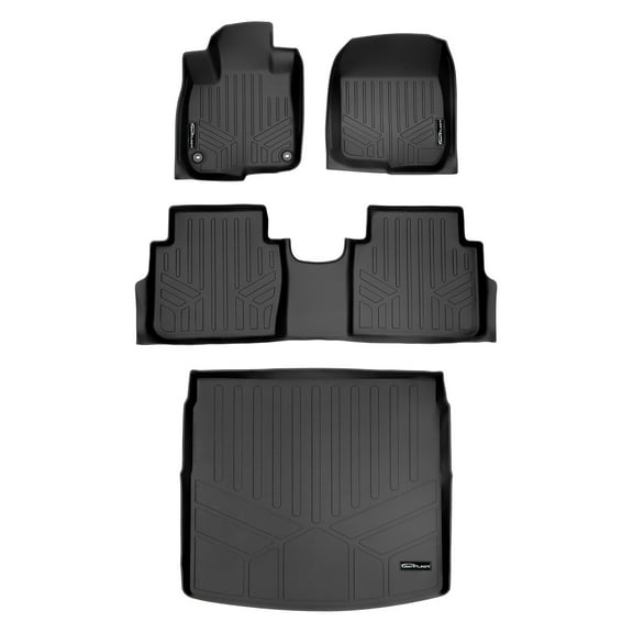 SMARTLINER 3 Rows Custom Fit Floor Liners Compatible with 2017 - 2022 Honda CR-V