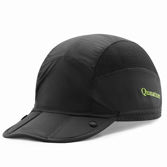 Qunature Foldable Outdoor Sport Cap,Portable Cycling outdoor hat,adjustable universal fit hats.