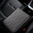 thumbnail image 2 of Leather Armrest Cover for Car Waterproof Center Console Cover Arm Rest Cushion Auto Interior Accessories, 2 of 8