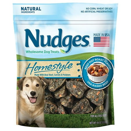 UPC 031400068871 product image for Nudges Homestyle Beef Pot Roast Dog Treats, 18 Oz | upcitemdb.com