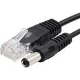 thumbnail image 4 of 1 Pair 12V Rj45 Passive Power Over Ethernet Poe Adapter Injector + Splitter Kit (Black), 4 of 5