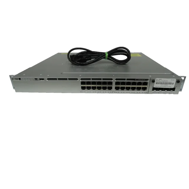 REFURBISHED GOOD Cisco Catalyst WS-C3850-24T-S 24-Port Gigabit Switch