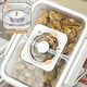 thumbnail image 4 of Recipientes Herméticos con Tapa para Almacenar Alimentos | Juego de 4 Loncheras de Plástico Sin Bpa y a Prueba de Fugas | Organizador de Cocina Reutilizable para Sobras y Preparación de Comidas, 4 of 6