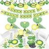 You Got Served - Tennis - Baby Shower or Tennis Ball Birthday Party Supplies - Banner Decoration Kit - Fundle Bundle