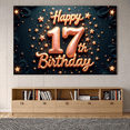 thumbnail image 4 of Yatrandify Colorful Theme Happy Birthday Banner Decorative Design Birthday Backdrop for Birthday Party Teen Celebration Event Decoration, 4 of 8