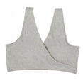 thumbnail image 5 of Womens Extra Soft Organic Cotton Wireless Nursing & Maternity Sleep Bra, 5 of 7