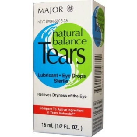 NATURAL BALANCE TEARS STERILE LUBRICATING EYE DROPS 15MLCOMPARE TO THE SAME ACTIVE INGREDIENTS IN TEARS NATURALE & SAVE!! by Tears