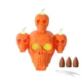 thumbnail image 2 of JJKBVCLO Glowing Halloween Skeleton With LED Lights Gothic For Home Party Desk Desktop Ornament, 2 of 4