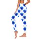thumbnail image 1 of Gibobby Pantalon yoga mujer La yoga gruesa de la cintura alta jadea el entrenamiento que corre las polainas de la yoga para las mujeres(Azul,XL), 1 of 4