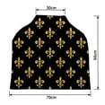 thumbnail image 2 of PKQWTM Golden Fleur-De-Lis Nursing Cover Baby Breastfeeding Infant Feeding Cover Baby Car Seat Cover, 2 of 2