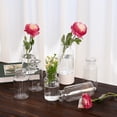 thumbnail image 4 of Small Vases for Flowers,Mini Clear Glass Bud Vases,Mini Flower Vase for Wedding Table Centerpiece Home Decor,Housewarming Gift, 4 of 8