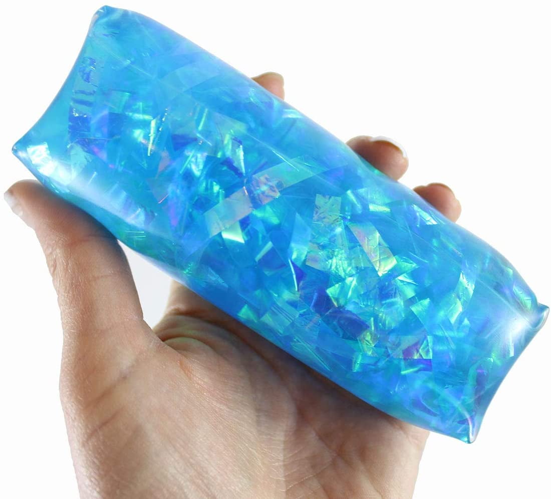1 Water Wiggler Sensory tube purple OR green snake fidget tactile autism toy 