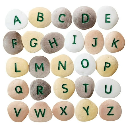 Yellow Door Alphabet Pebbles - Uppercase price history on PriceWatchPro