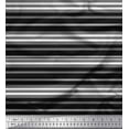 thumbnail image 1 of Soimoi Silk Fabric Horizontal Stripe Printed Fabric 1 Yard 42 Inch Wide, 1 of 3