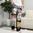 thumbnail image 5 of Demon Slayer Pajamas Pants 3D Printing Wide Leg PJ Pant Loungewear Casual Comfy Sleepwear Lounge Pants for Men WomenXL, 5 of 9