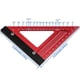 thumbnail image 5 of Woodworking Triangle Ruler Set Hole Ruler Aluminum Alloy Backing Ruler Measuring Layout Marking Tool, 5 of 5