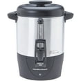 Hamilton Beach 40 Cup Coffee Urn and Dispenser, Silver, 40514R