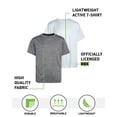 thumbnail image 2 of RBX Boys' Athletic T-Shirt - 2 Pack Active Performance Dry-Fit Sports Tee (Size: 8-16), 2 of 7