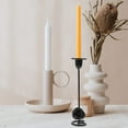 thumbnail image 5 of Milisten 1Pack Taper Candles Holder with Elegant Design 7.86X1.97X1.77in, 5 of 8