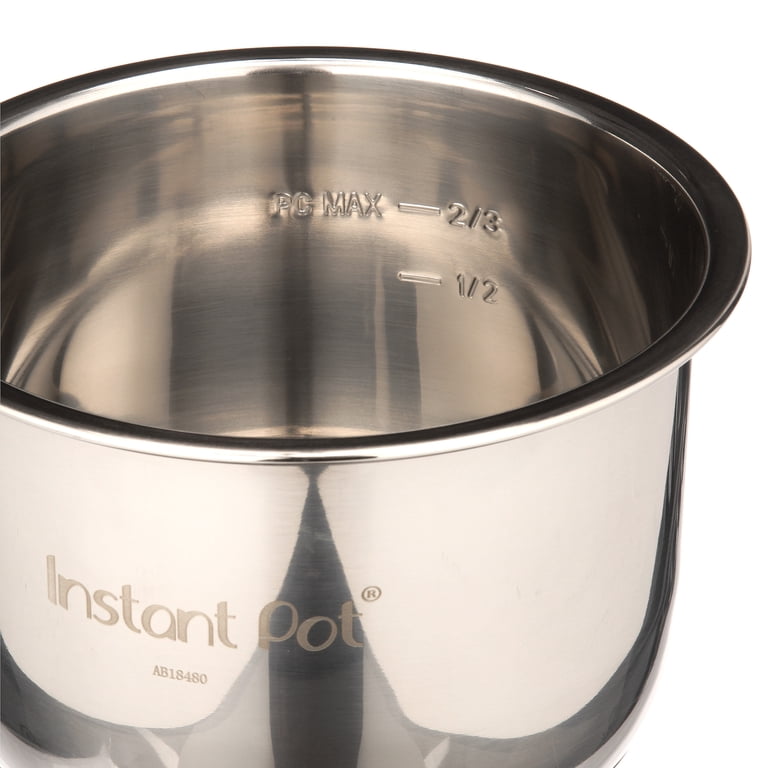 Instant Pot, Inner Pot, 3 Quart, Stainless Steel, Mini - Walmart.com