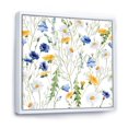thumbnail image 2 of Designart Wildflowers Chamomile and Clover Bell II FLOAT FRAME WALL ART, 2 of 4