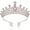 Pink, variant on Pink Tiaras and Crowns for Women Girls Crystal Princess Crown with Combs Elegant Queen Tiara Hair Accessories for Birthday Wedding Prom Pageant Halloween Christmas Cosplay