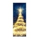 thumbnail image 2 of Calcomanía para puerta de Navidad, árbol de Navidad dorado impermeable, pegatina de pared para árbol de Navidad, calcomanía para árbol de Navidad, artesanía Superior Jadeshay A, 2 of 8