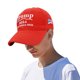 thumbnail image 4 of Con Visera Trump Béisbol Bordada Con Estadounidense (roja) [Tarifa Embalaje Añadida Énfasis en Embalaje Separado], 4 of 9
