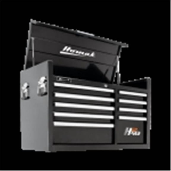 Homak  41 in. H2Pro Series 9 Drawer Top Chest, Black