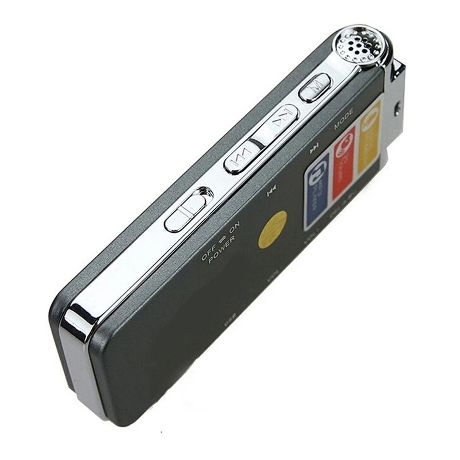 Digital Voice Activated Recorder Dictaphone Player USB Flash Supports MP3 Music Formats Rechargeable