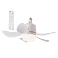 thumbnail image 3 of Moderno ventilador de techo con control remoto y luces LED regulables, 3 of 9