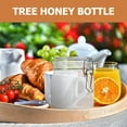 thumbnail image 6 of ELAYARD Kitchen Transparent Honey Jar with Fine Craftsmanship for Syrup Dispenser, 6 of 8
