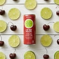 IZZE Sparkling Juice, Cherry Lime, 8.4 oz Cans, 24 Count