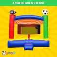 thumbnail image 6 of Pogo Crossover Inflatable Bounce House Jumper Kids Sports Bouncy Castle, 6 of 9