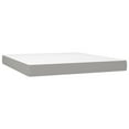 thumbnail image 6 of moobody Box Spring Bed with & Gray California King Fabric, 6 of 7