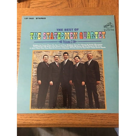 The Best Of The Statesmen Quartet Volume II Album (Best Kronos Quartet Albums)