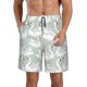 thumbnail image 1 of Balery White Birds Traje de Baño Estilo Hawaiano para Hombre, Shorts de Secado Rápido con Bolsillos-3X-Large, 1 of 6
