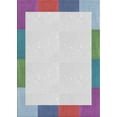 thumbnail image 1 of Ahgly Company Machine Washable Indoor Rectangle Transitional Platinum Gray Area Rugs, 2' x 4', 1 of 7