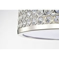thumbnail image 5 of Pieni 12 in. 2-Light Indoor Polished Chrome Finish Semi-Flush Mount Ceiling Light with Light Kit, 5 of 5